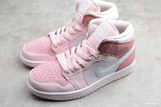 Mid 1 Air Jordan Pink CW5379-600 Digital 0704